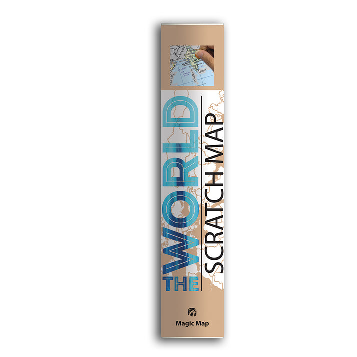 The World scratch map – Magic Map Store